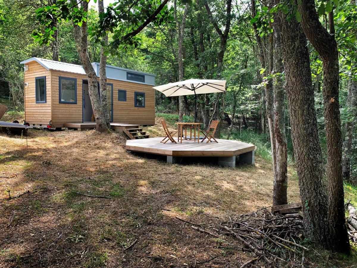 Tiny House Autonome En Pleine Nature Albieres Екстериор снимка