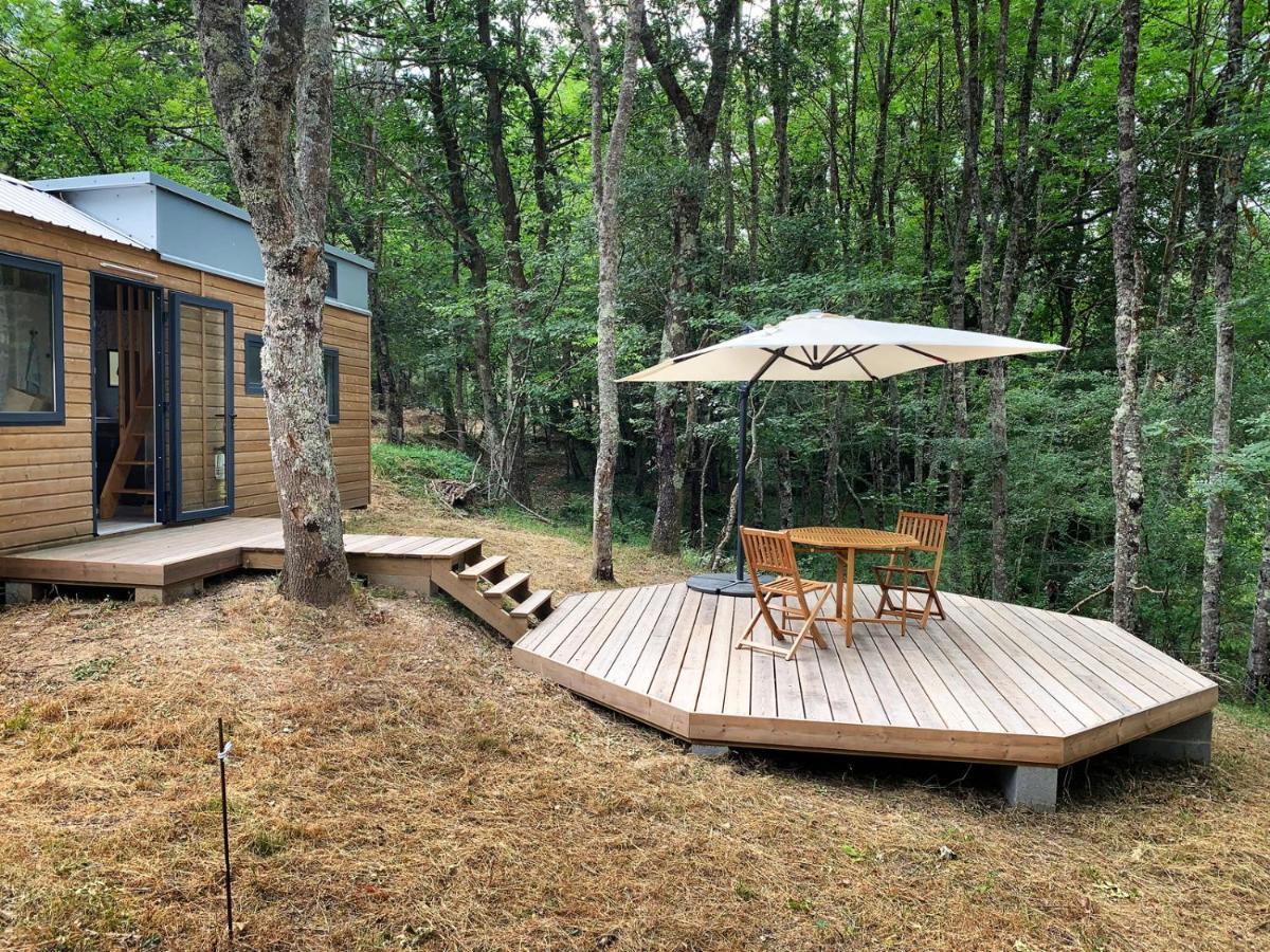 Tiny House Autonome En Pleine Nature Albieres Екстериор снимка