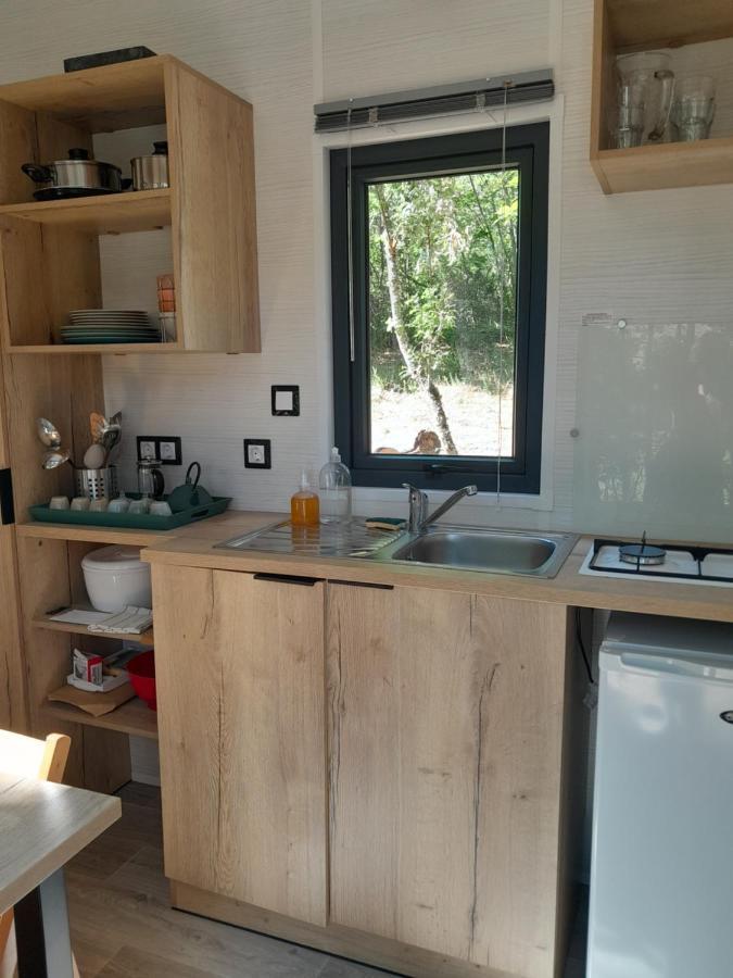 Tiny House Autonome En Pleine Nature Albieres Екстериор снимка